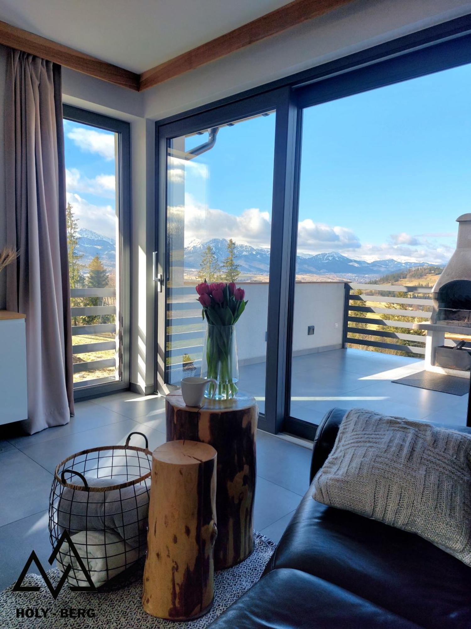 Holy Berg - Dom Stworzony Z Mysla O Tobie - Widok Na Tatry - Mountain View Villa Gliczarów Exteriör bild